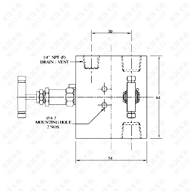 进口二阀组尺寸 进口二阀组尺寸